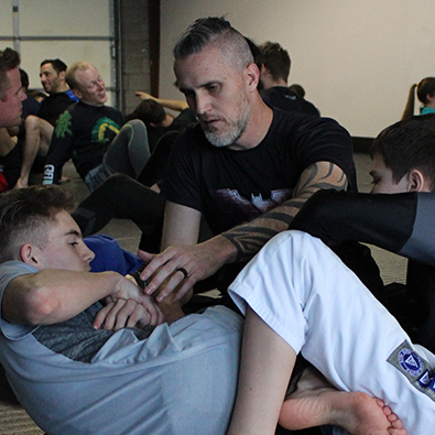 Seminar instruction - Coach Morgan